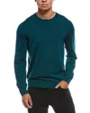 Theory Regal Crewneck Wool Sweater In Green
