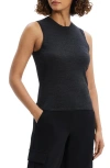 Theory Wool Crewneck Sweater Shell In New Pestle Melange - 1jy