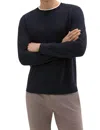 Theory Crewneck Sweater In Regal Wool In Navy