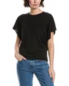 Theory Regal Wool Top In Black