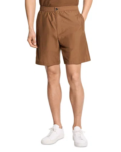 THEORY STRAIGHT 8 SHORTS IN SOFT LAWN
