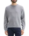Theory Regular Fit Crewneck Sweatshirt In Melange Gray