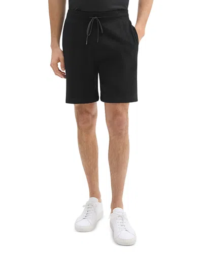 Theory Regular Fit Sweat Shorts In Black