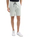 Theory Regular Fit Sweat Shorts In Light Greenstone