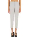 Theory Regular Fit Pants Size 6 In Gray