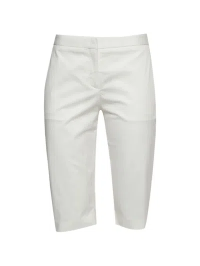 Pre-owned Theory Regular-fit Shorts In White