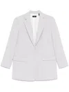 Theory Relax Blazer In Admiral Crepe