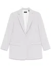 Theory Relax Blazer In Admiral Crepe
