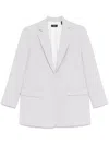 Theory Relax Blazer In Admiral Crepe