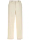 Theory White Relax Pants In White