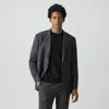 Theory Relaxed Blazer In Stretch Wool In Gray