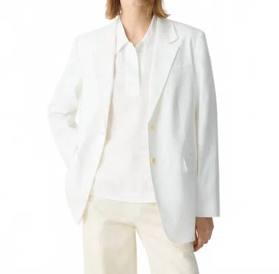 Theory Relaxed Blazer In White