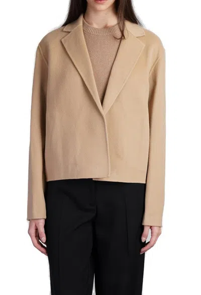 Theory Relaxed Cardigan Jacket In Nude