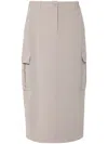 Theory Skirt In Grey