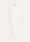 Theory Maxi Shirt Dress In White