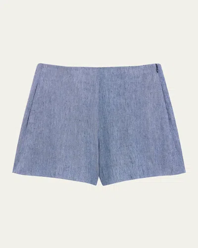 THEORY RELAXED DENIM SHORTS