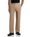 Theory Relaxed Fit Brushed Chinos In White