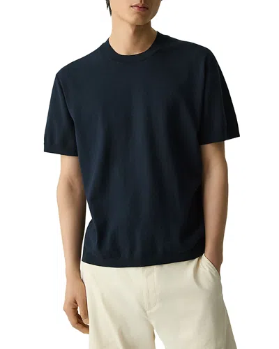 THEORY RELAXED FIT SHORT SLEEVE SWEATER
