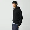Theory Relaxed Hoodie In Light Bilen In Black