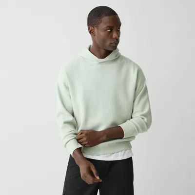 Theory Relaxed Hoodie In Light Bilen In Light Greenstone