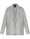 Theory Relaxed Jkt Df.new D Clothing In Grey
