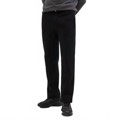 Theory Relaxed Pants In Light Bilen Black
