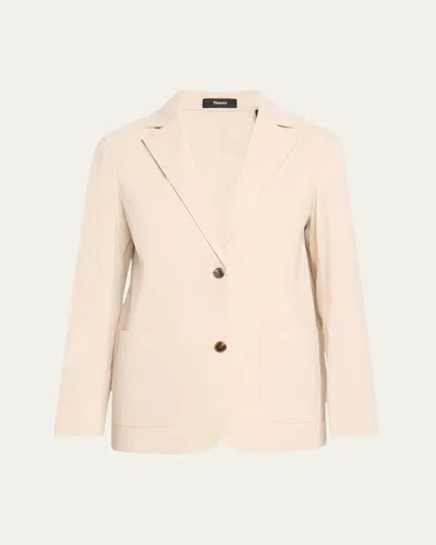 THEORY RELAXED PATCH POCKET JACKET