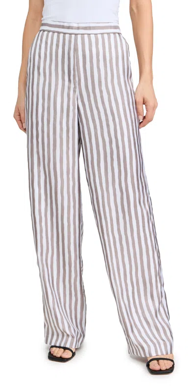 Theory Relaxed Pull-on Pants Cinder Multi In Cinder Multi - 21e