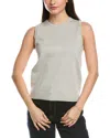 Theory Relaxed Cashmere-blend Shell In Gray