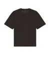 Theory Relaxed Soft Terry Tee In Gray