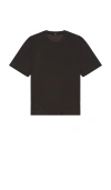 Theory Relaxed Soft Terry Tee In Gray