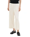 Theory Relaxed Straight Leg Pants In Rice