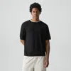 Theory Relaxed Sweater Tee In Regal Wool In Black