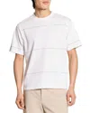Theory Stripe Relaxed Pima Cotton T-shirt