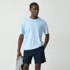 Theory Relaxed Tee In Cotton Jersey In Clear Sky