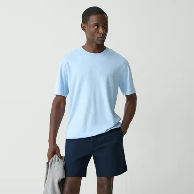 Theory Relaxed Tee In Cotton Jersey In Clear Sky