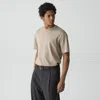 Theory Relaxed Tee In Cotton Jersey In Neutral