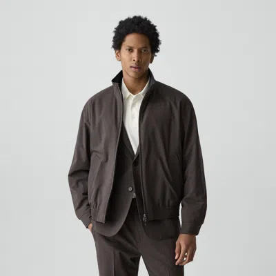 THEORY REVERSIBLE JACKET IN MOTION WOOL