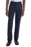 Theory Rhodes Cotton Carpenter Pants In Baltic Blue Melange