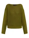 Theory Easy Open Neck Pullover Sweater