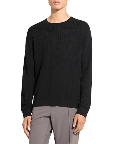 THEORY RILAND CABLE KNIT SWEATER