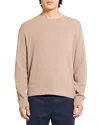 Theory Riland Cable Knit Sweater In Neutral