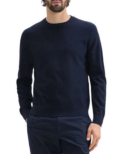Theory Riland Crewneck Sweater In Baltic
