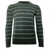 Theory Riland Crewneck Sweater In Green Wool In Green