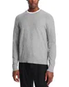 Theory Riland Crewneck Sweater In Melange Gray
