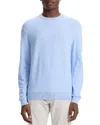Theory Hilles Crewneck Sweater In Cashmere In Sky Light Melange