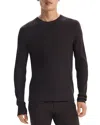 Theory Riland Mini Cable Knit Sweater In Hickory