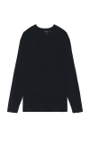 THEORY RILAND RIB CREWNECK SWEATER