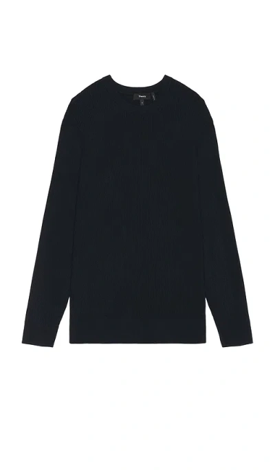 THEORY RILAND RIB CREWNECK SWEATER