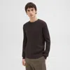 Theory Riland Sweater In Light Bilen In Hickory